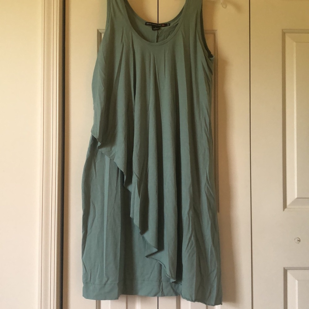 Uniqlo x costello tagliapietra mint dress